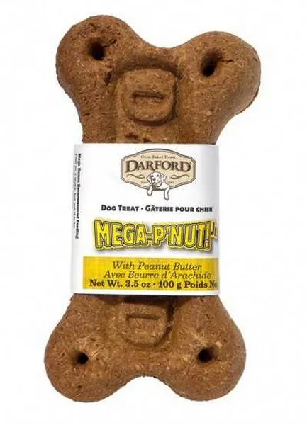 12pc Darford Junior Mega P'Nut Bones - Dog/Cat Supplements